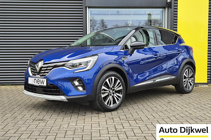 Renault Captur 1.6 E-Tech plug-in hybrid 160 iconic Panorma schuif/kanteldak, Trekhaak, Leer, BOSE audio